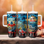 Personalized Titans ANZAC Day Tumbler With Handle Australian Army - Lest We Forget