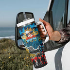 Personalized Titans ANZAC Day Tumbler With Handle Australian Army - Lest We Forget