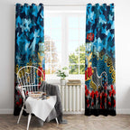 Titans ANZAC Day Window Curtain Australian Army - Lest We Forget