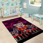 Sea Eagles ANZAC Day Area Rug Australian Army - Lest We Forget