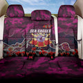 Sea Eagles ANZAC Day Back Car Seat Cover Australian Army - Lest We Forget