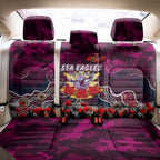 Sea Eagles ANZAC Day Back Car Seat Cover Australian Army - Lest We Forget