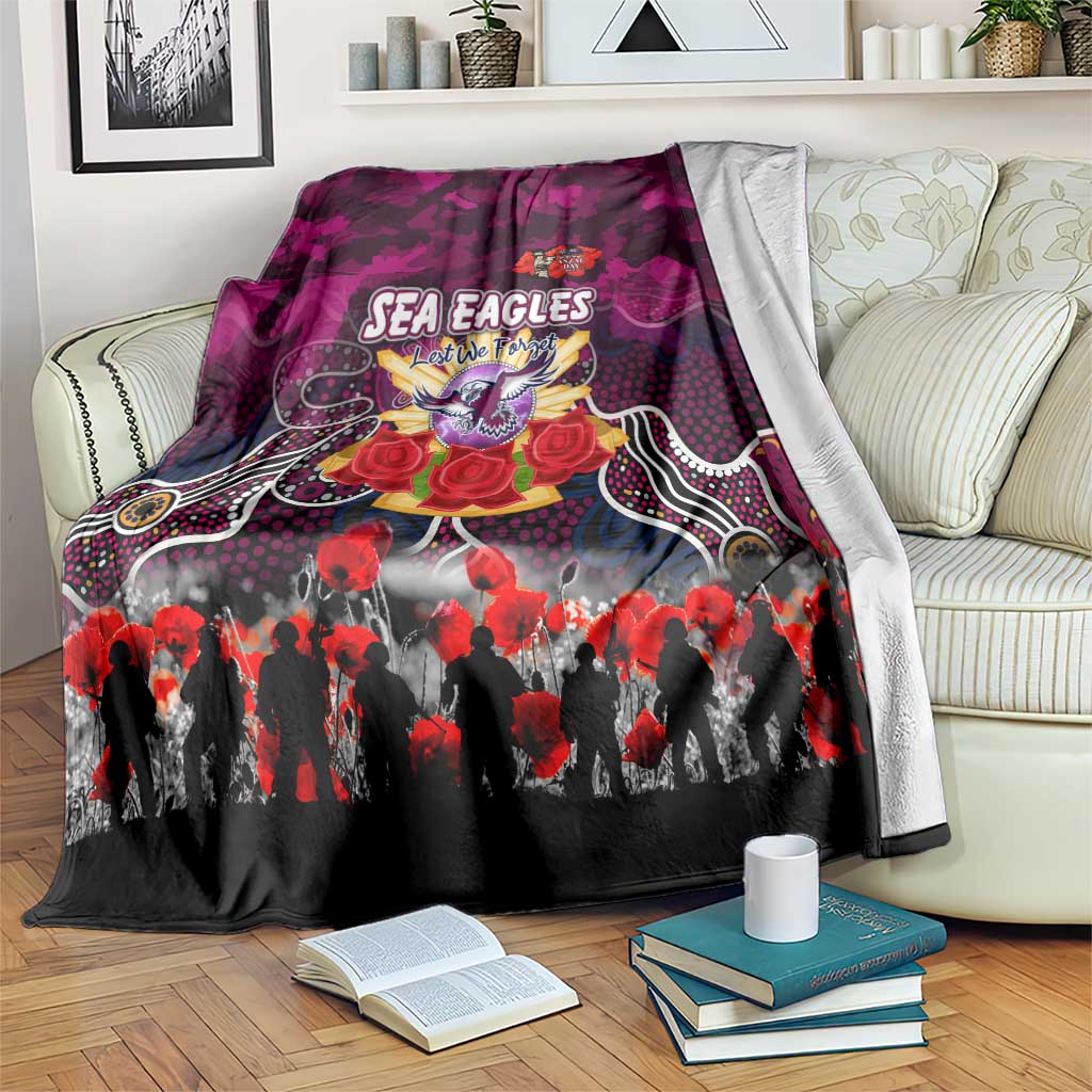 Sea Eagles ANZAC Day Blanket Australian Army - Lest We Forget