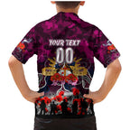 Personalized Sea Eagles ANZAC Day Family Matching Mermaid Dress and Hawaiian Shirt Australian Army - Lest We Forget