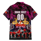 Personalized Sea Eagles ANZAC Day Family Matching Mermaid Dress and Hawaiian Shirt Australian Army - Lest We Forget