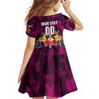 Personalized Sea Eagles ANZAC Day Family Matching Off The Shoulder Long Sleeve Dress and Hawaiian Shirt Australian Army - Lest We Forget