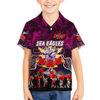 Personalized Sea Eagles ANZAC Day Hawaiian Shirt Australian Army - Lest We Forget