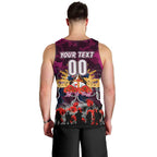 Personalized Sea Eagles ANZAC Day Men Tank Top Australian Army - Lest We Forget