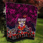 Sea Eagles ANZAC Day Quilt Australian Army - Lest We Forget
