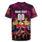 Personalized Sea Eagles ANZAC Day Rugby Jersey Australian Army - Lest We Forget