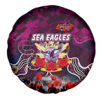 Sea Eagles ANZAC Day Spare Tire Cover Australian Army - Lest We Forget