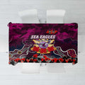 Sea Eagles ANZAC Day Tablecloth Australian Army - Lest We Forget