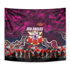 Sea Eagles ANZAC Day Tapestry Australian Army - Lest We Forget