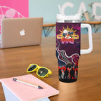 Personalized Sea Eagles ANZAC Day Tumbler With Handle Australian Army - Lest We Forget