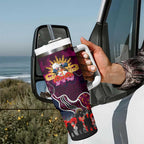 Personalized Sea Eagles ANZAC Day Tumbler With Handle Australian Army - Lest We Forget