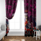 Sea Eagles ANZAC Day Window Curtain Australian Army - Lest We Forget