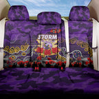 Storm ANZAC Day Back Car Seat Cover Australian Army - Lest We Forget