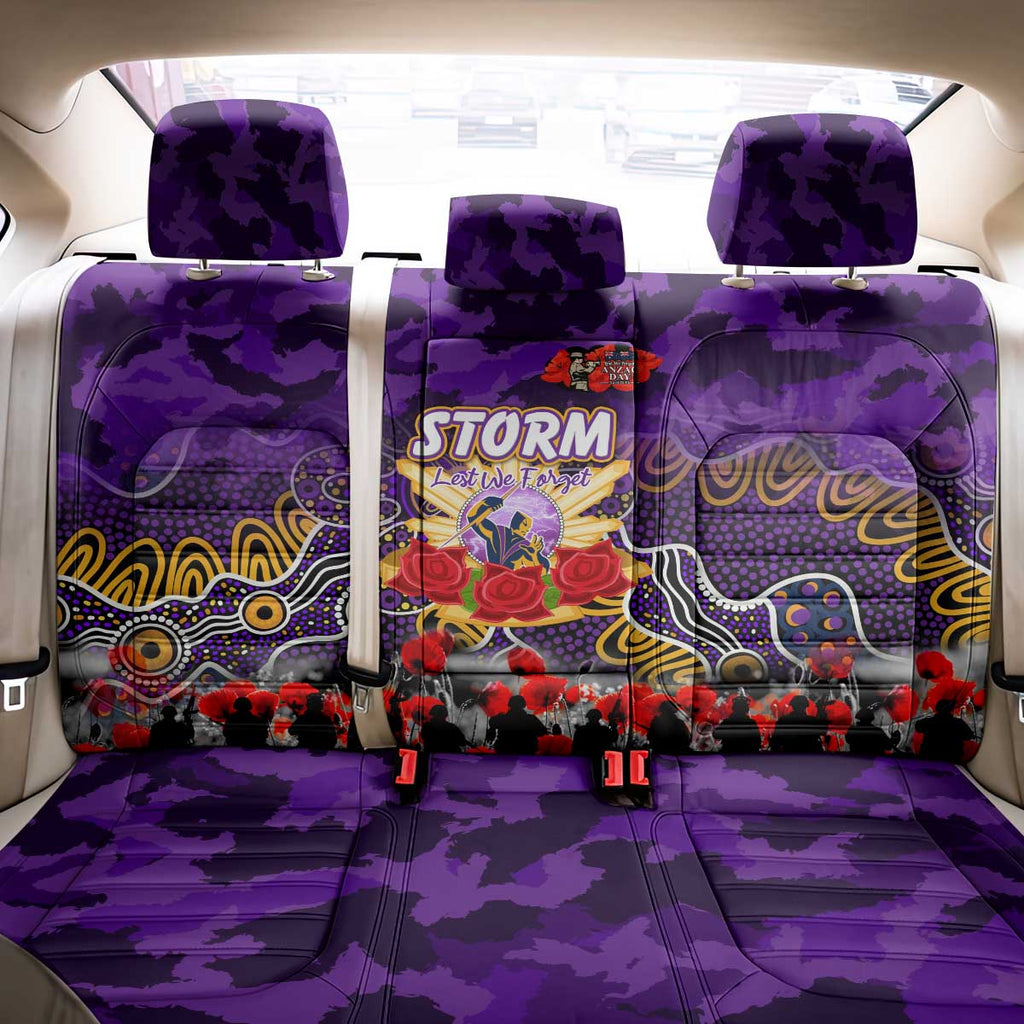 Storm ANZAC Day Back Car Seat Cover Australian Army - Lest We Forget