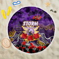 Storm ANZAC Day Beach Blanket Australian Army - Lest We Forget