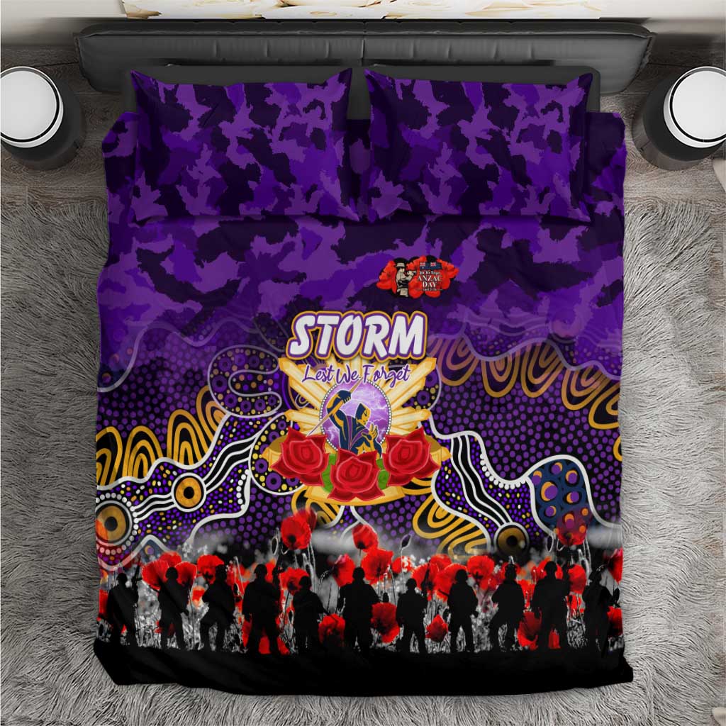 Storm ANZAC Day Bedding Set Australian Army - Lest We Forget