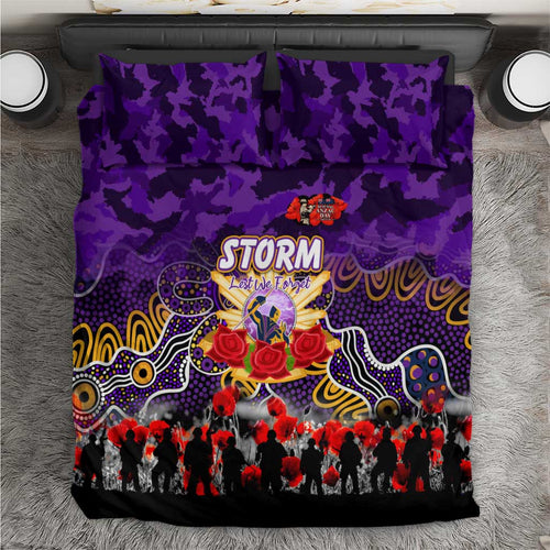 Storm ANZAC Day Bedding Set Australian Army - Lest We Forget