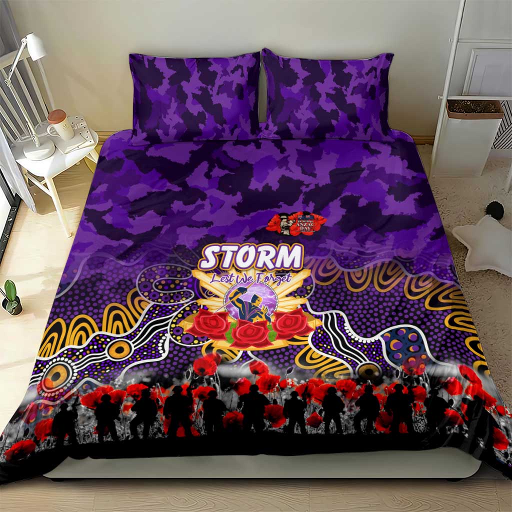 Storm ANZAC Day Bedding Set Australian Army - Lest We Forget