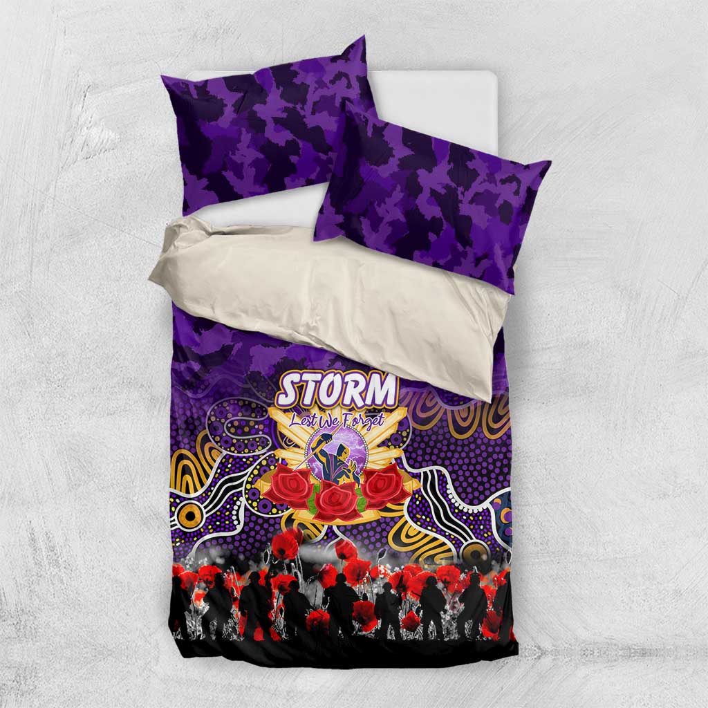 Storm ANZAC Day Bedding Set Australian Army - Lest We Forget