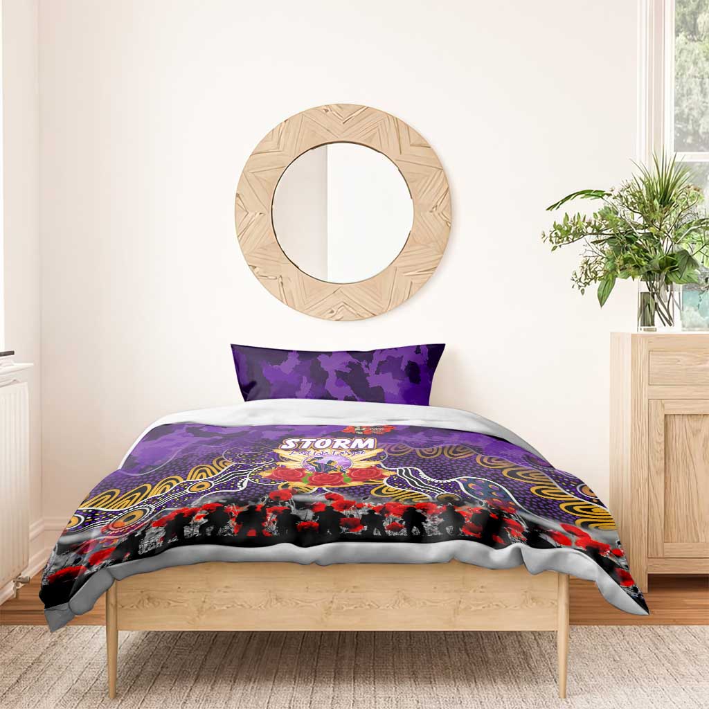 Storm ANZAC Day Bedding Set Australian Army - Lest We Forget