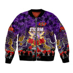 Personalized Storm ANZAC Day Bomber Jacket Australian Army - Lest We Forget