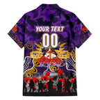Personalized Storm ANZAC Day Family Matching Long Sleeve Bodycon Dress and Hawaiian Shirt Australian Army - Lest We Forget