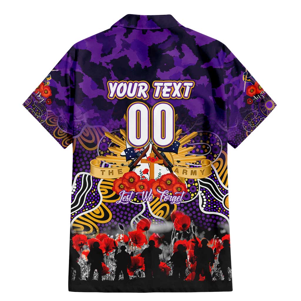 Personalized Storm ANZAC Day Family Matching Mermaid Dress and Hawaiian Shirt Australian Army - Lest We Forget