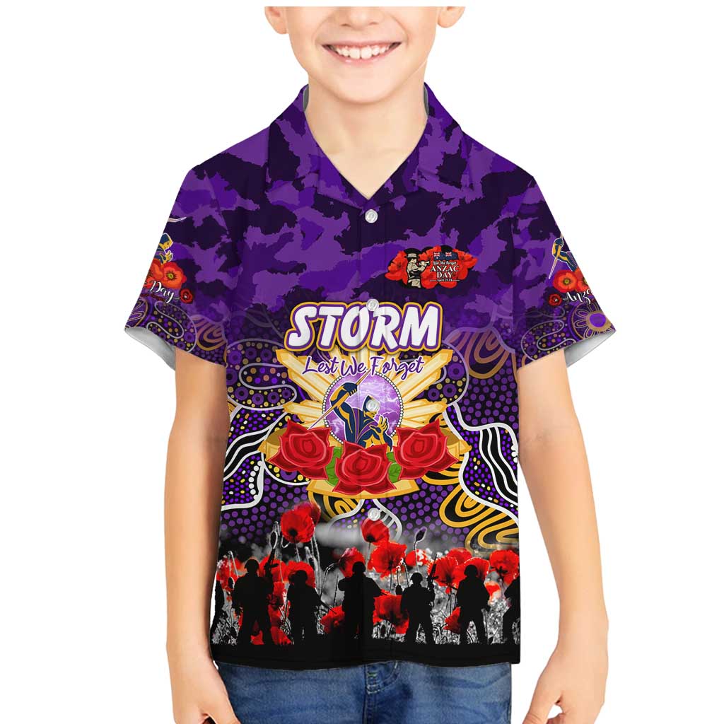 Personalized Storm ANZAC Day Family Matching Mermaid Dress and Hawaiian Shirt Australian Army - Lest We Forget