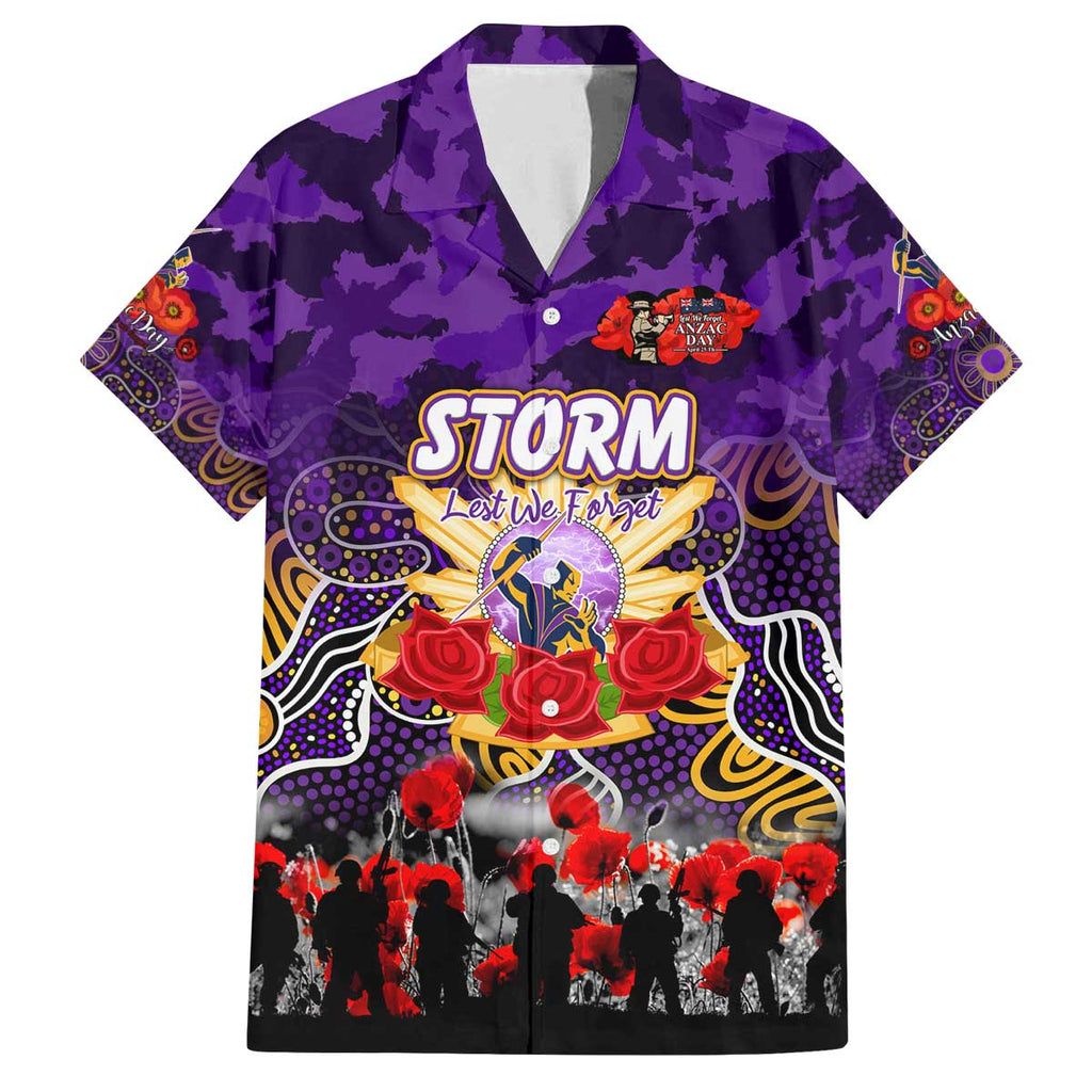 Personalized Storm ANZAC Day Family Matching Off The Shoulder Long Sleeve Dress and Hawaiian Shirt Australian Army - Lest We Forget
