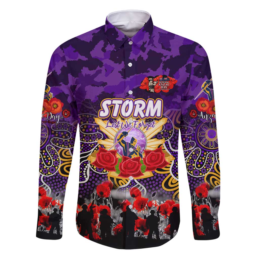 Personalized Storm ANZAC Day Family Matching Off Shoulder Short Dress and Hawaiian Shirt Australian Army - Lest We Forget