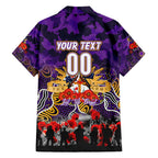 Personalized Storm ANZAC Day Family Matching Short Sleeve Bodycon Dress and Hawaiian Shirt Australian Army - Lest We Forget