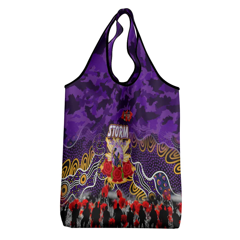 Storm ANZAC Day Grocery Bag Australian Army - Lest We Forget