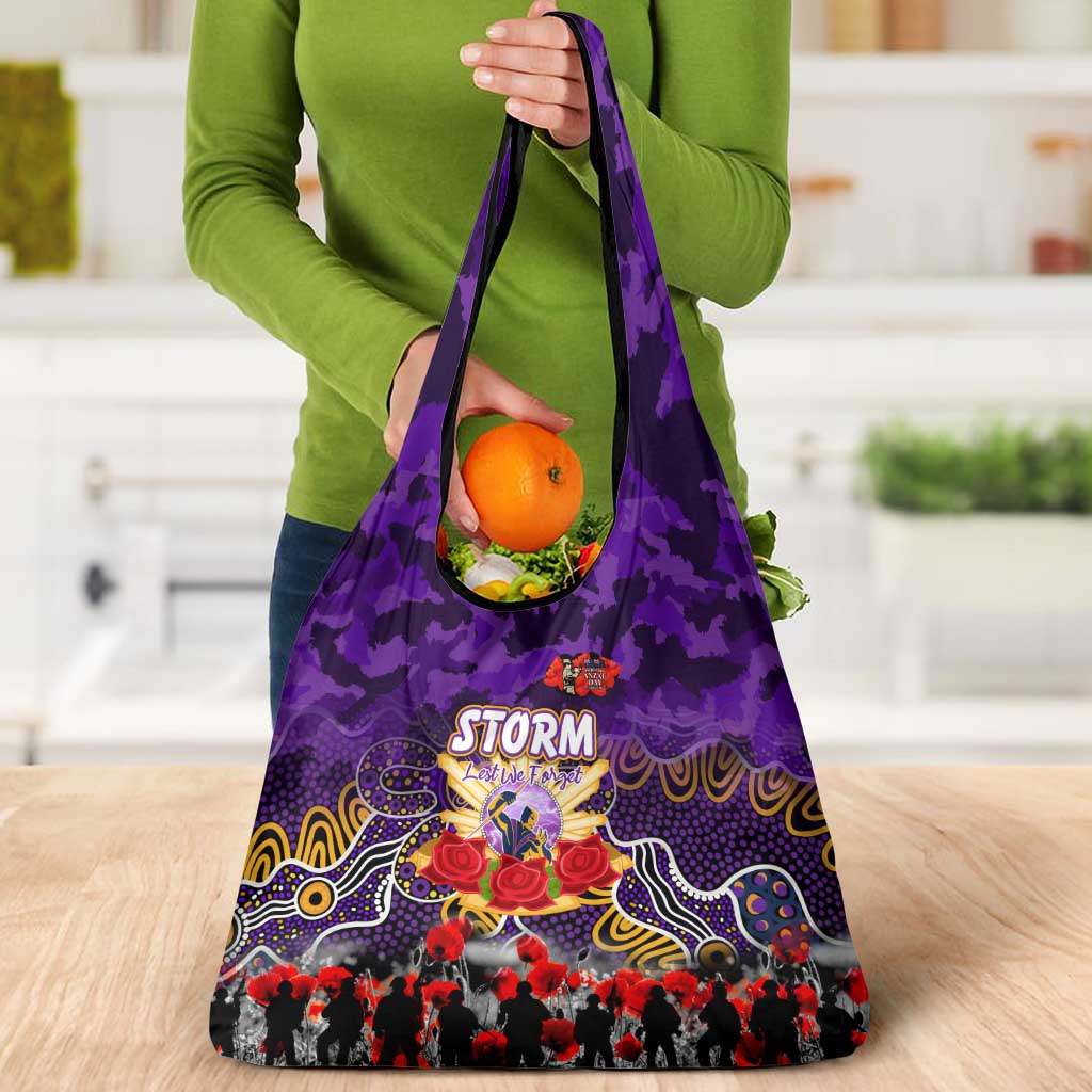 Storm ANZAC Day Grocery Bag Australian Army - Lest We Forget