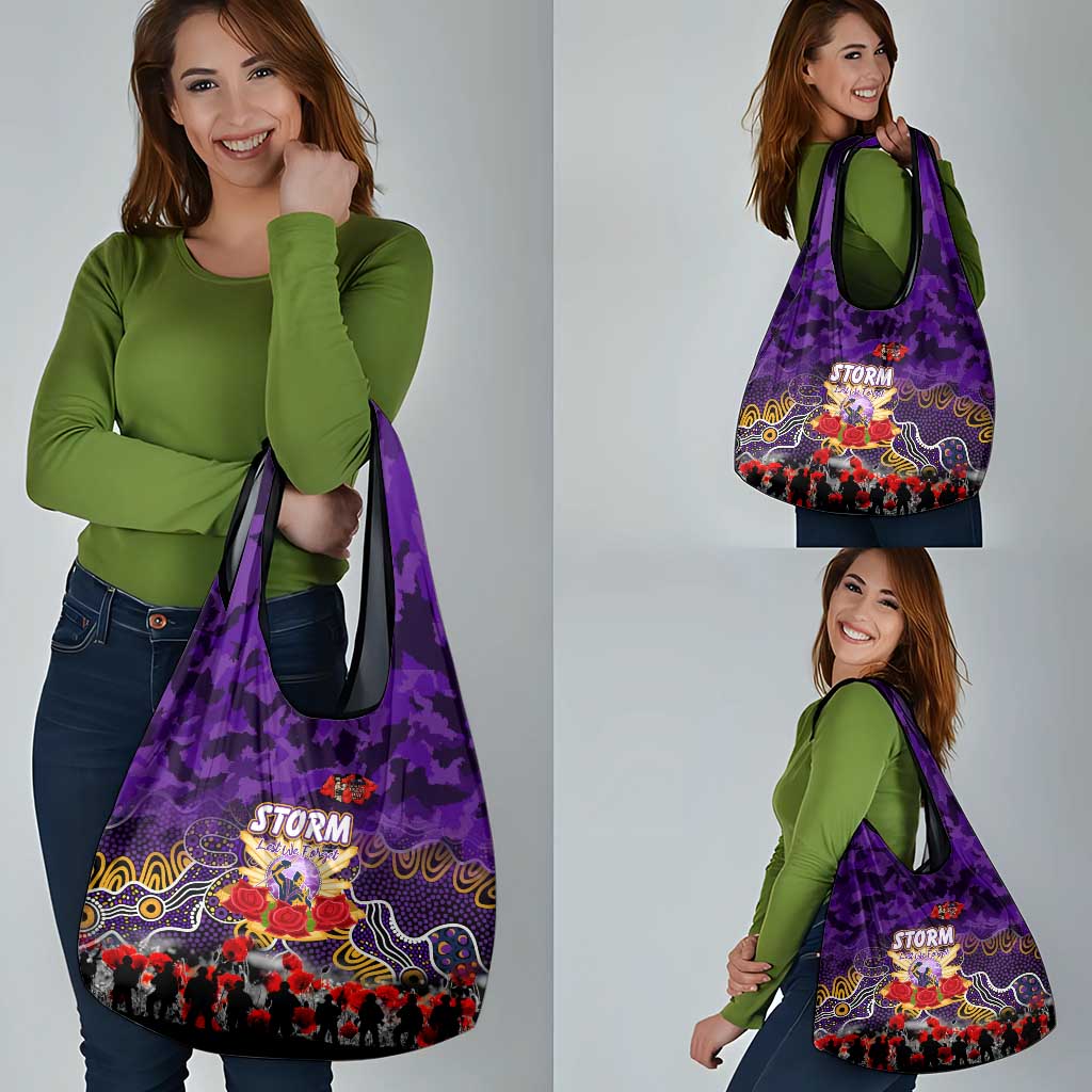 Storm ANZAC Day Grocery Bag Australian Army - Lest We Forget
