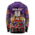 Personalized Storm ANZAC Day Long Sleeve Shirt Australian Army - Lest We Forget