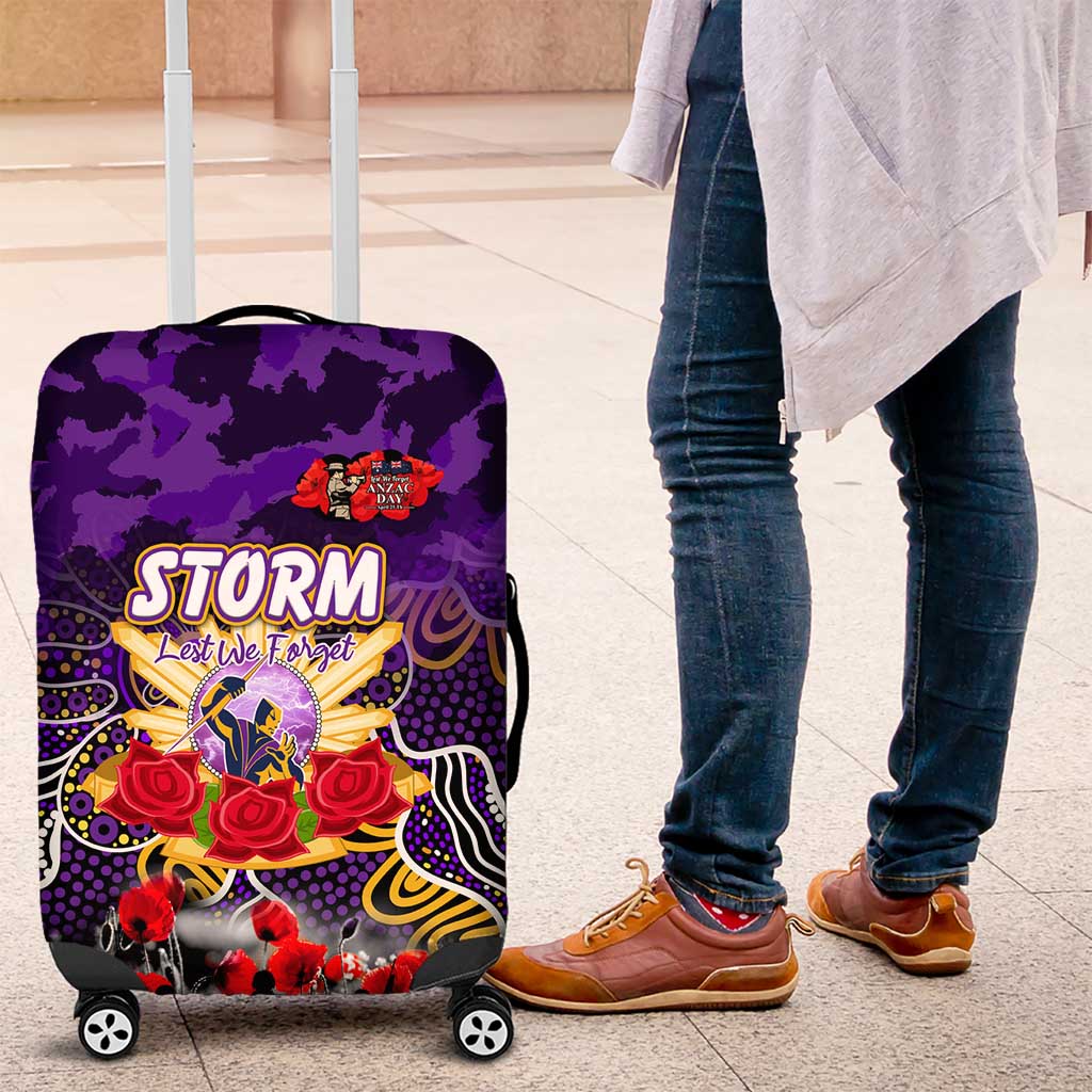 Storm ANZAC Day Luggage Cover Australian Army - Lest We Forget
