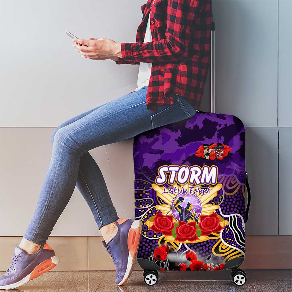 Storm ANZAC Day Luggage Cover Australian Army - Lest We Forget