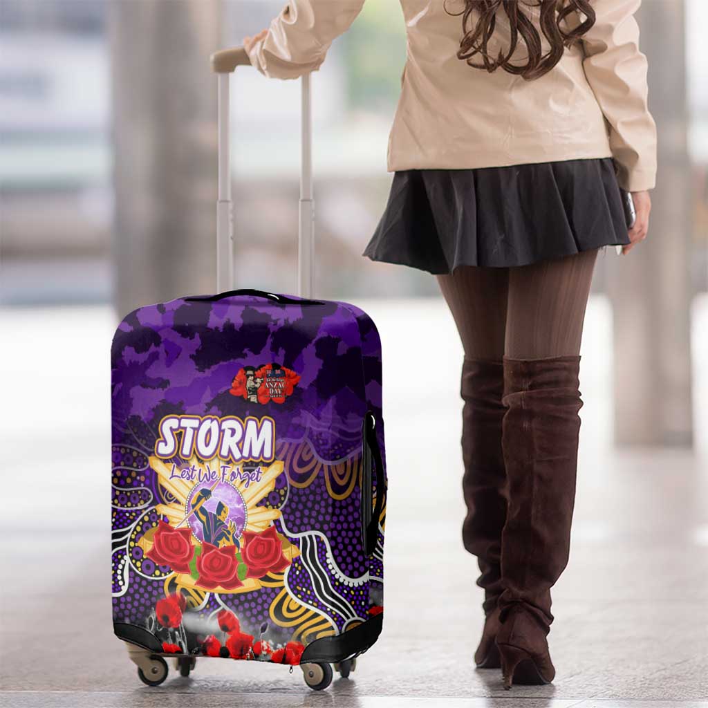 Storm ANZAC Day Luggage Cover Australian Army - Lest We Forget