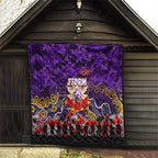 Storm ANZAC Day Quilt Australian Army - Lest We Forget
