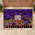 Storm ANZAC Day Rubber Doormat Australian Army - Lest We Forget