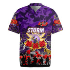 Personalized Storm ANZAC Day Rugby Jersey Australian Army - Lest We Forget