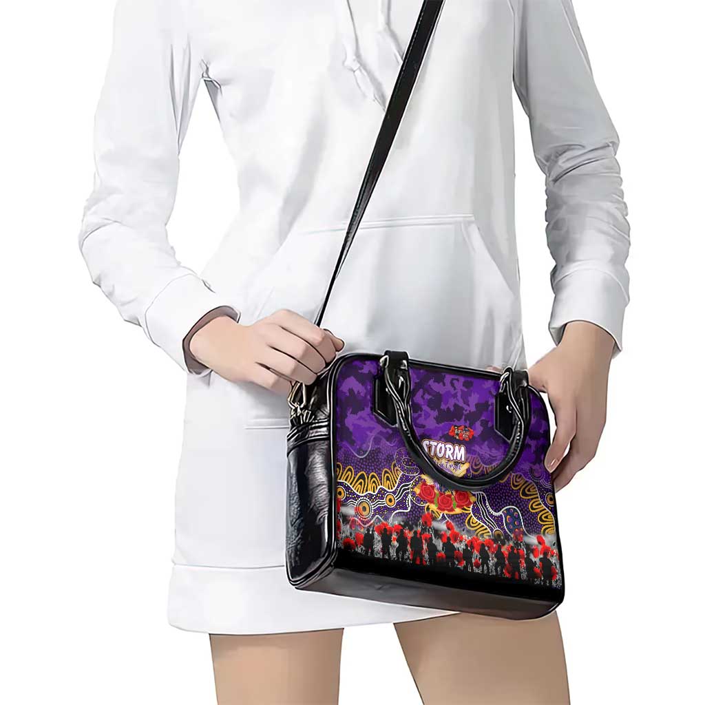 Storm ANZAC Day Shoulder Handbag Australian Army - Lest We Forget