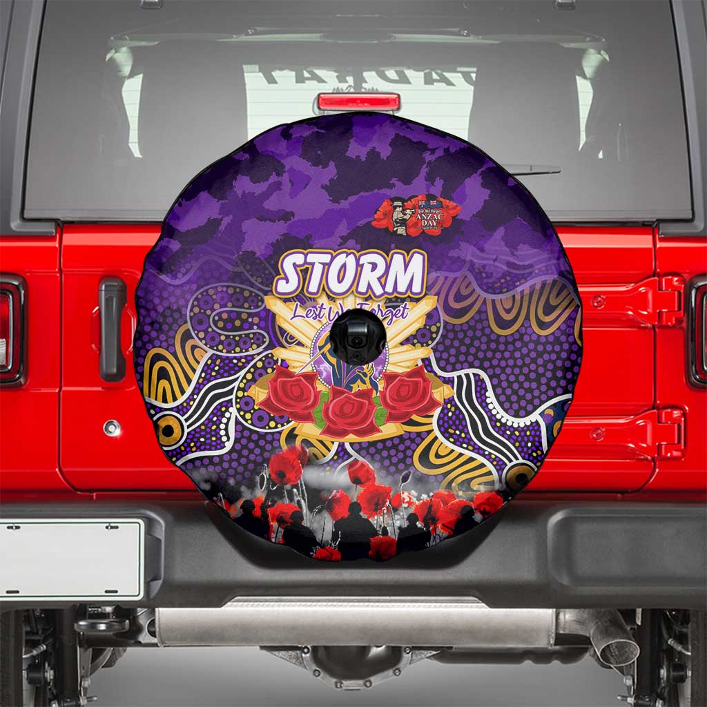 Storm ANZAC Day Spare Tire Cover Australian Army - Lest We Forget