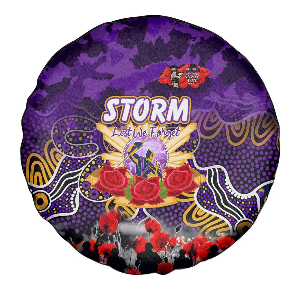 Storm ANZAC Day Spare Tire Cover Australian Army - Lest We Forget