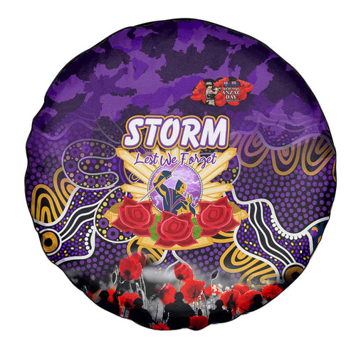 Storm ANZAC Day Spare Tire Cover Australian Army - Lest We Forget