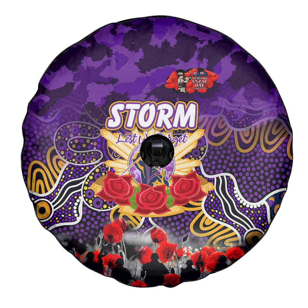 Storm ANZAC Day Spare Tire Cover Australian Army - Lest We Forget